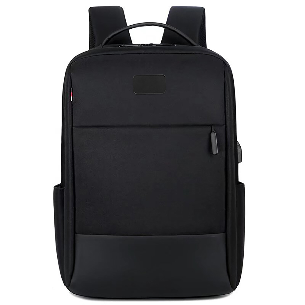 CRYPTO - Leather & Fabric Backpack